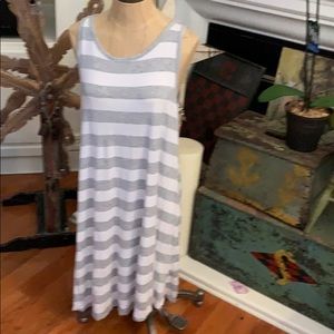 Faded glory sz xl racer back sun dress cover up